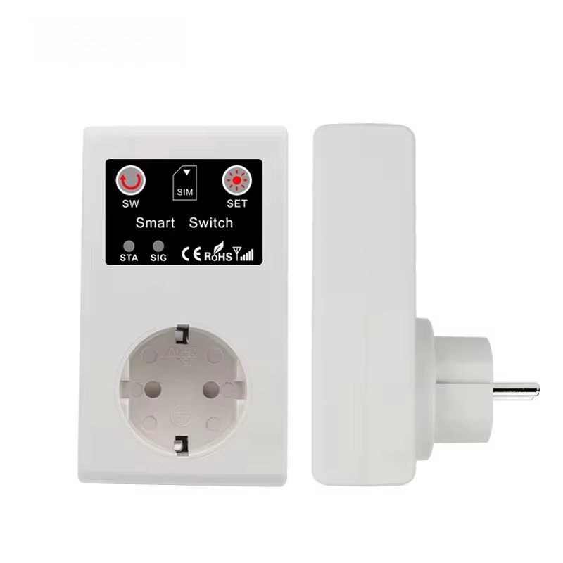 Smart Home Remote Control - 16A EU GSM Power Socket 3000W