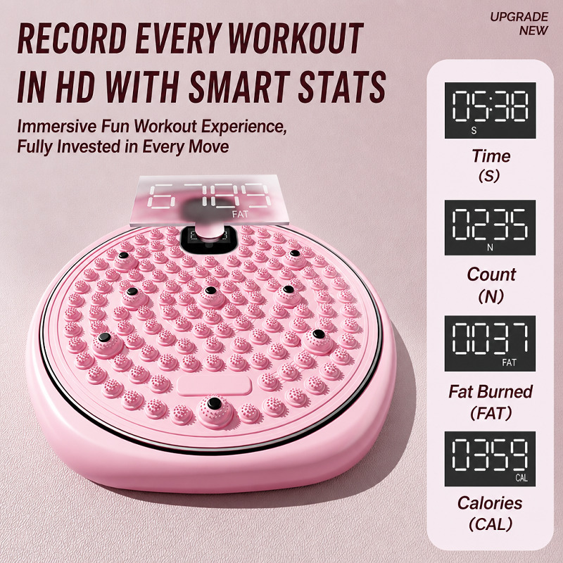 Smart Home Wellness - Home Waist Twister with Foot Sole