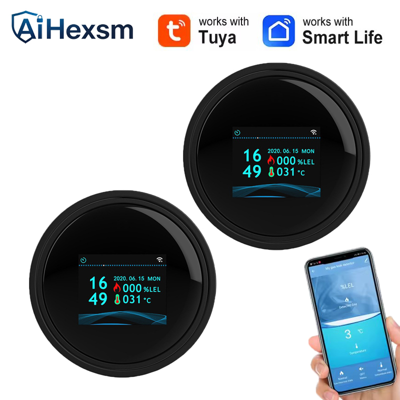 Smart Home Web - Tuya Wifi Leak With Temperature Function