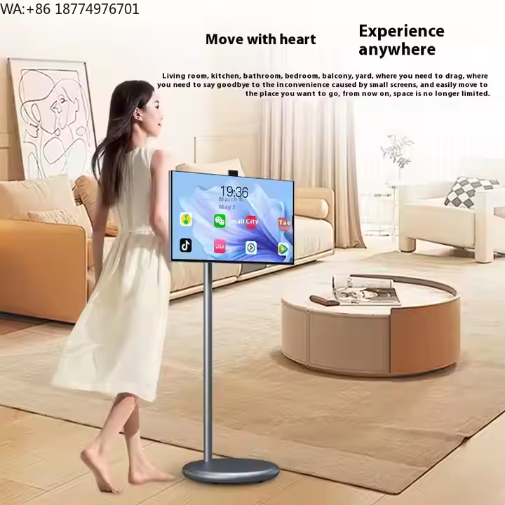 Smart Home Wifi - 24-Inch Android 12 Portable LCD TV