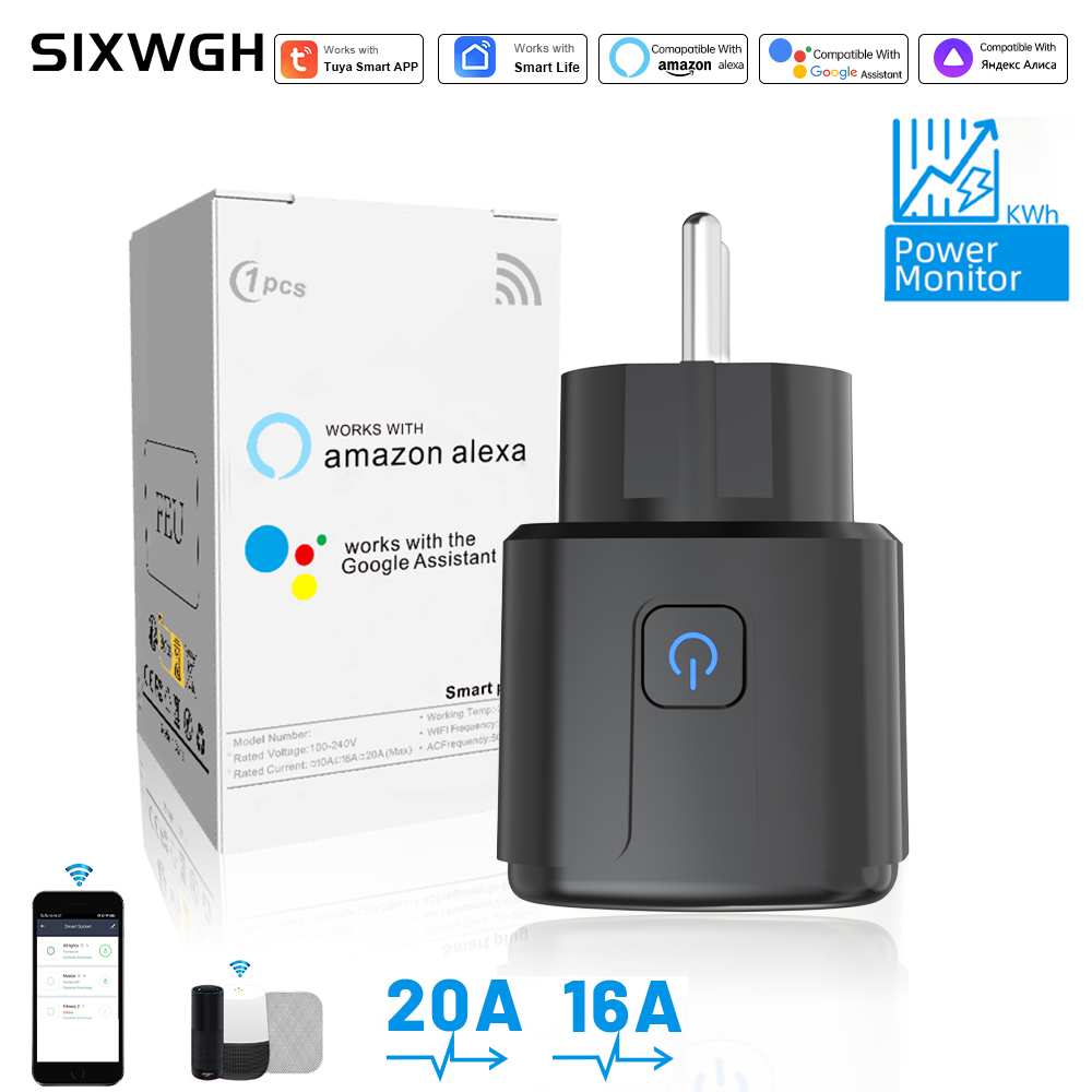 Smart Home Web - Tuya Smart Socket WiFi Remote Control