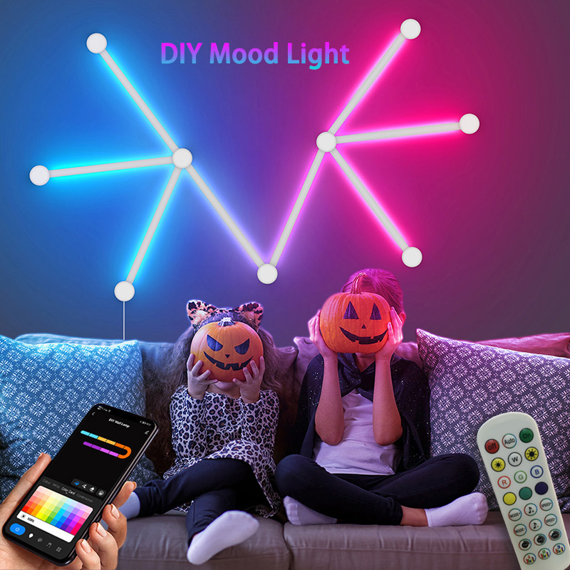 Smart Home Tv - Smart RGB Wall Lamp, Bluetooth APP