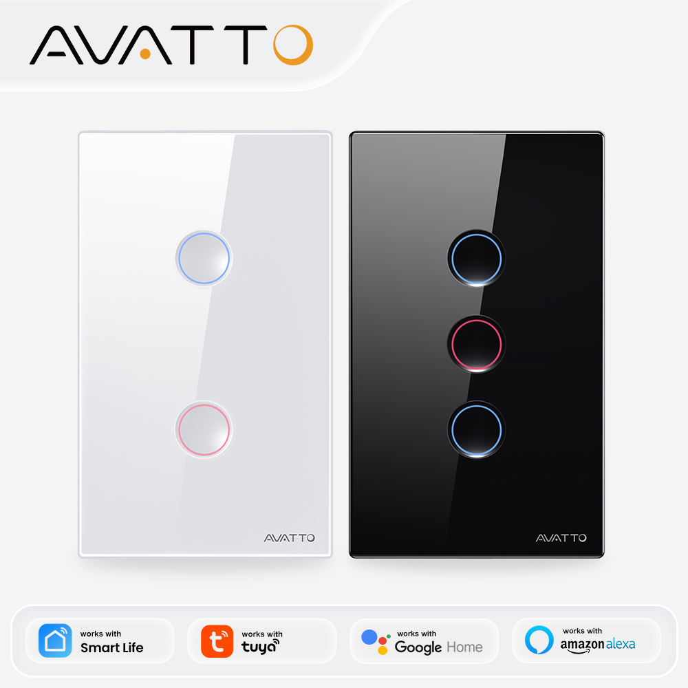 Smart Home Remote Control - AVATTO 1/2/3/4 Gang ZigBee Smart Light