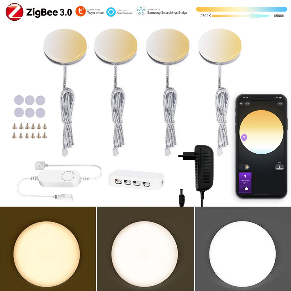 Alexa Compatible Bulb - Zigbee 3.0 Round Dual White LED