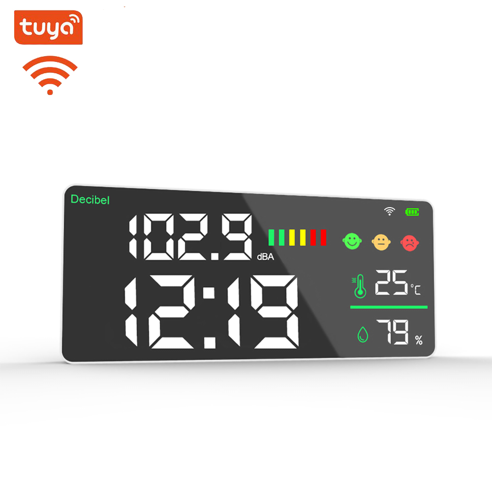Alexa Compatible Bulb - Dienmern DM165A WIFI LED Display Decibel