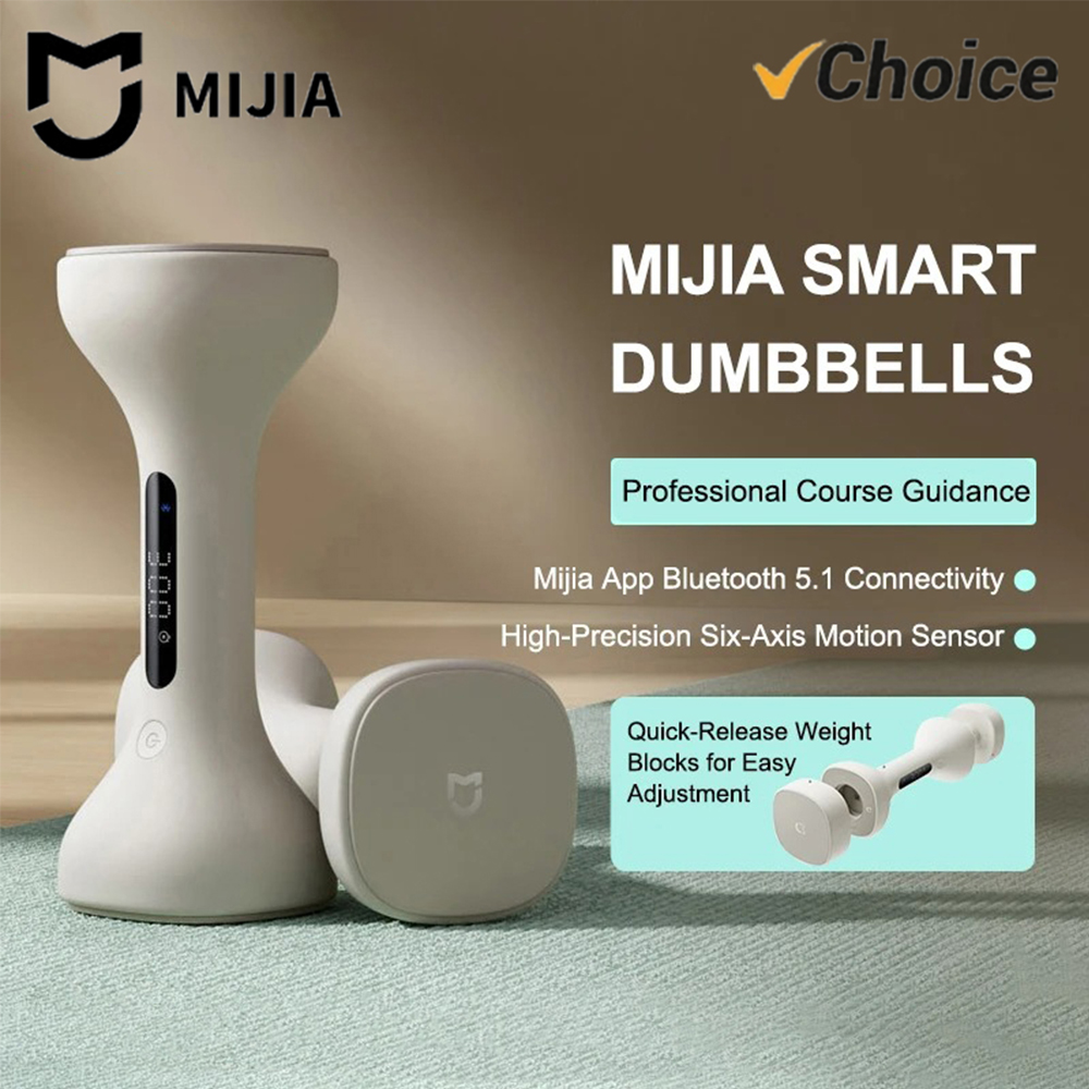 Smart Home Wellness - New MIJIA Smart Dumbbells Men and