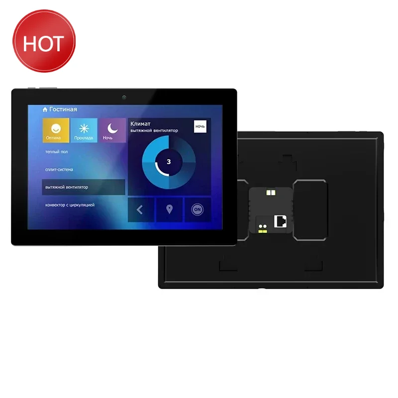 Smart Home Touchscreen Control Panel - 2024 New 10.1 Inch In Wall