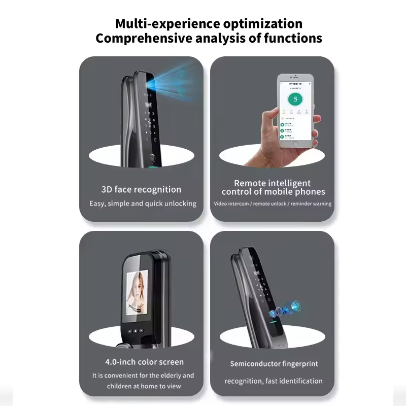 HX5 Smart Door Lock 3D Face Re - огляд і ціна Smart Home Door Lock