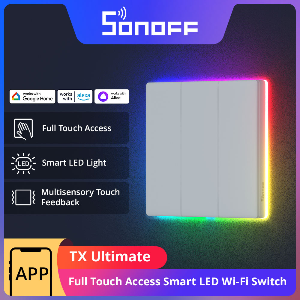 SONOFF TX Ultimate Smart WiFi  - огляд і ціна Wifi Led Dimmer