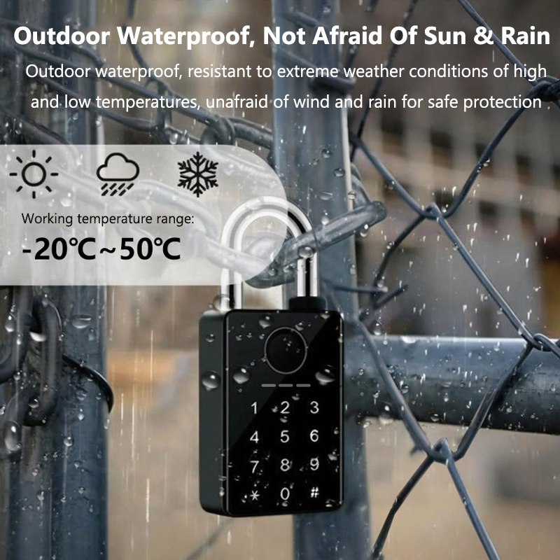 Tuya Smart Door Lock Fingerpri - огляд і ціна Smart Home Door Lock