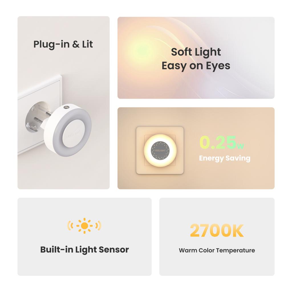 Yeelight Plug-in Light Sensor  - огляд і ціна Smart Home Yeelight