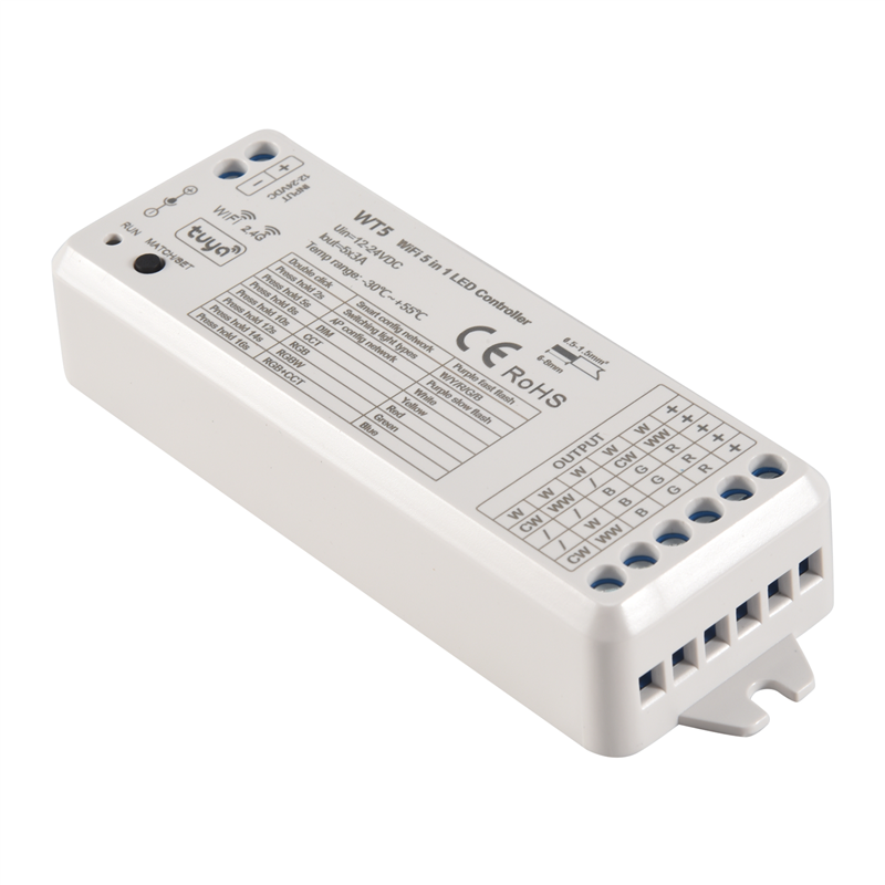 LICE-Tuya LED Controller 5 In  - огляд і ціна Wifi Led Dimmer