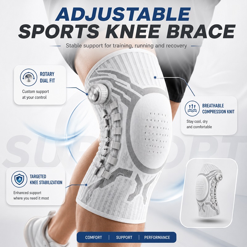 Smart Knob Knee Brace Patella  - огляд і ціна Smart Home Wellness
