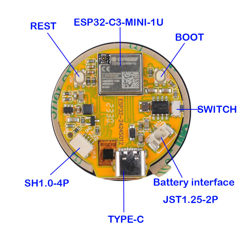 ESP32 Display 1.28 inch ESP32- - огляд і ціна Smart Home Web