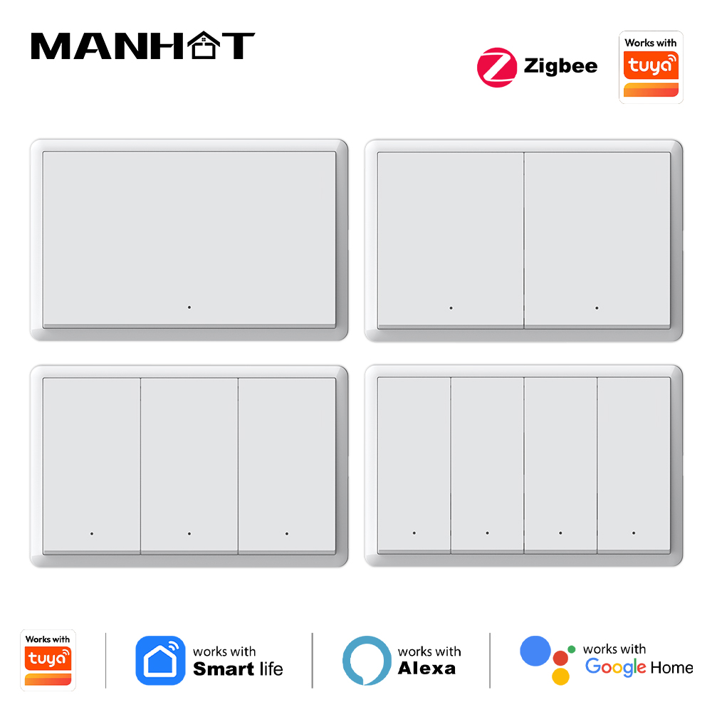 Manhot Smart zigbee Switch No  - огляд і ціна Smart Light Switch