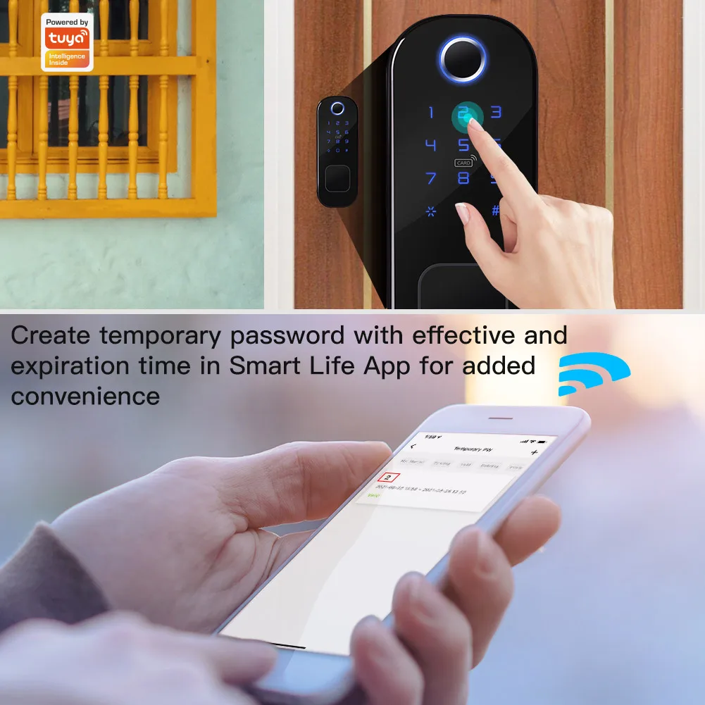 MOES WiFi Tuya Smart Lock Door - огляд і ціна Smart Home Door Lock