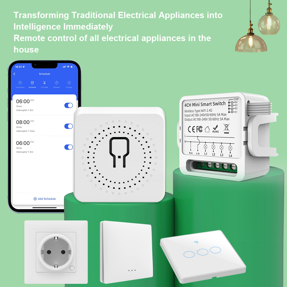 Tuya WiFi Smart Switch 1/2/3/4 - огляд і ціна Smart Home Web