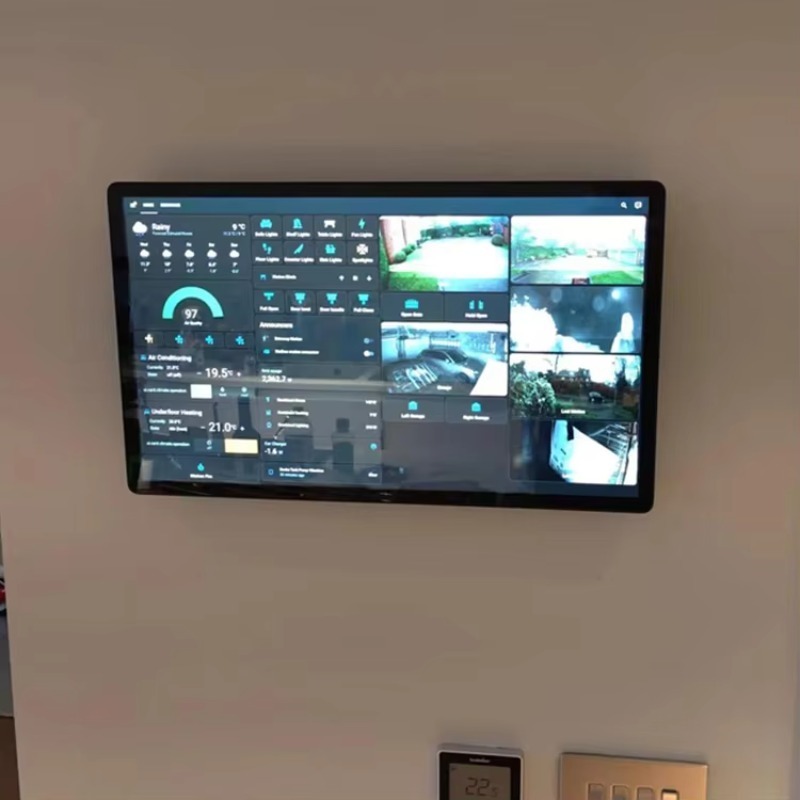Wall Mounted 21.5 27 32 43 Inc - огляд і ціна Smart Home Touchscreen Control Panel