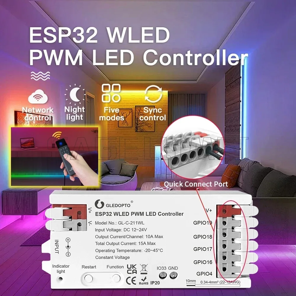 GL-C-211WL/GL-RC-001WL App For - огляд і ціна Wifi Led Dimmer