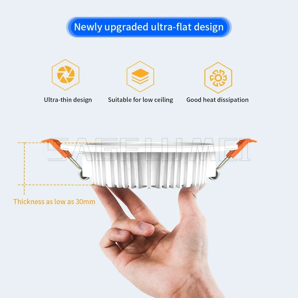 ZigBee3.0 LED Ultra-thin Downl - огляд і ціна Alexa Compatible Bulb
