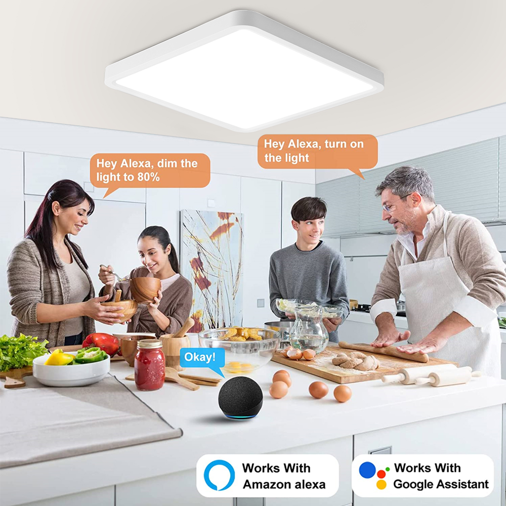 Modern LED Ceiling Light Smart - огляд і ціна Smart Home Touchscreen Control Panel