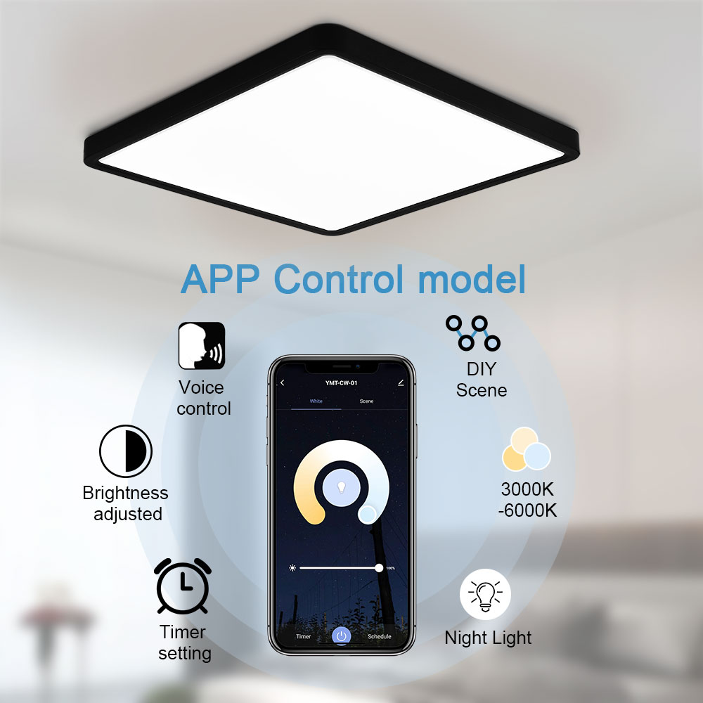 Modern LED Ceiling Light Smart - огляд і ціна Smart Home Touchscreen Control Panel