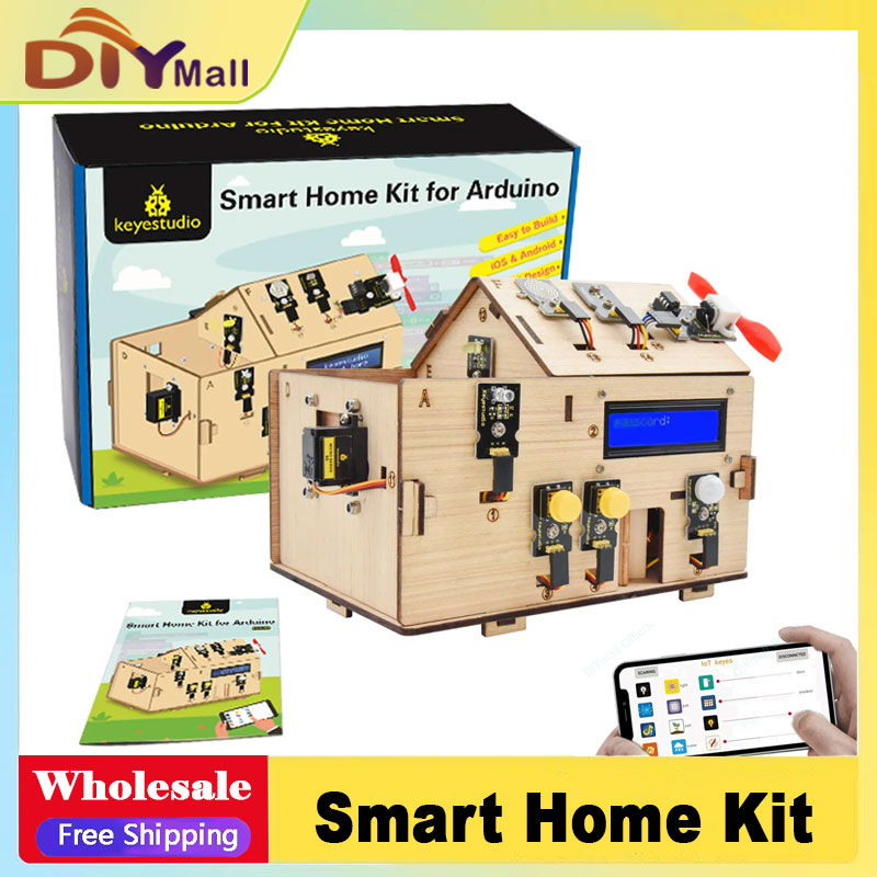 Keyestudio Smart IoT Home Kit  - огляд і ціна Smart Home Kit