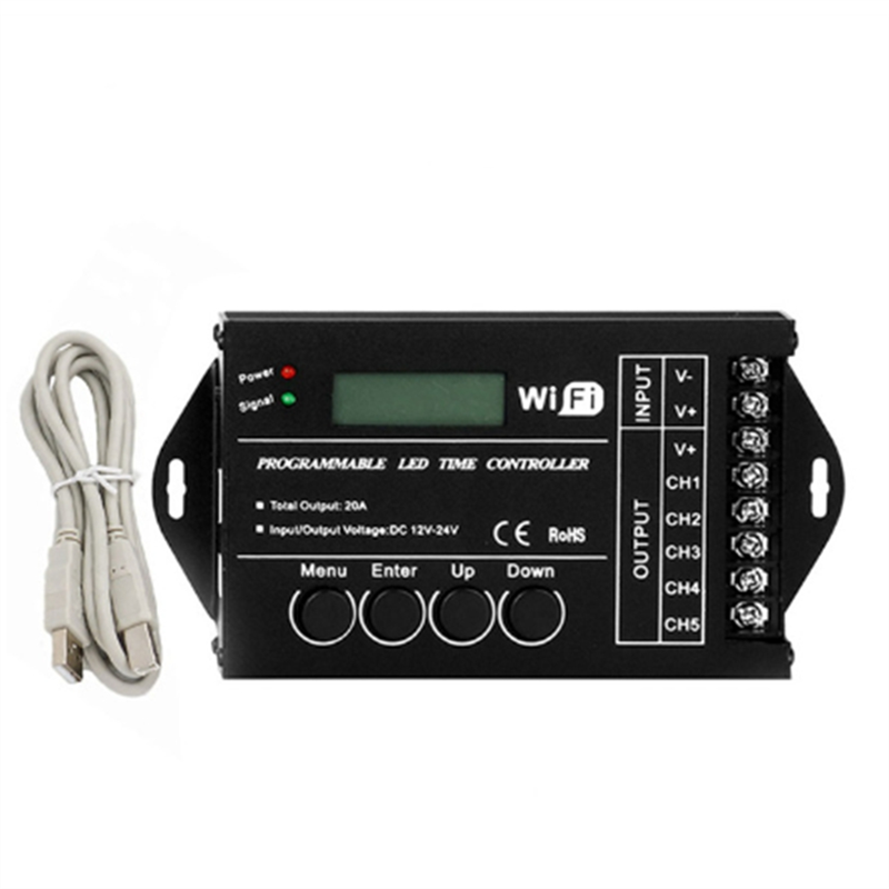 【BAAZ Fast 】DC 12V 24V WiFi RG - огляд і ціна Wifi Led Dimmer