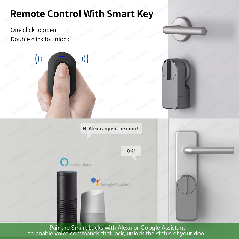 RAYKUBE A1 Pro Tuya BEL Smart  - огляд і ціна Smart Home Door Lock