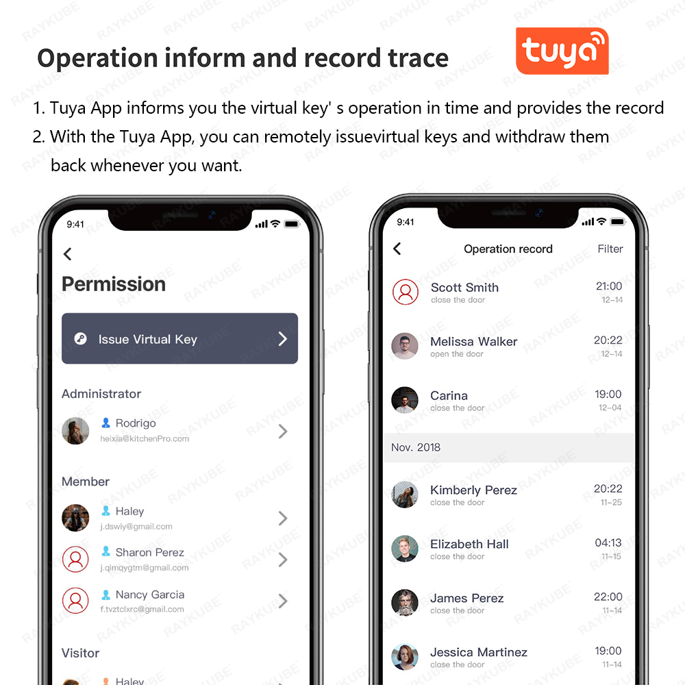RAYKUBE A1 Pro Tuya BEL Smart  - огляд і ціна Smart Home Door Lock