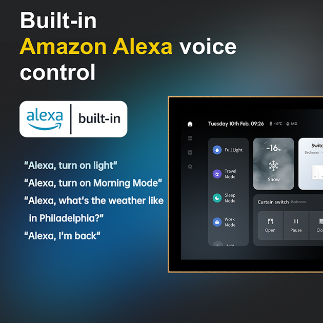 2025 Golden Security TPA08 Tuy - огляд і ціна Smart Home Touchscreen Control Panel