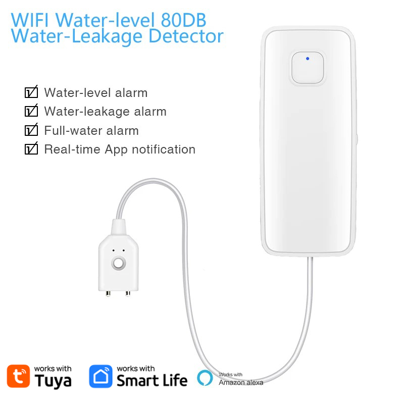 Tuya WiFi Smart Water Leak Sen - огляд і ціна Smart Home Water Level Sensor
