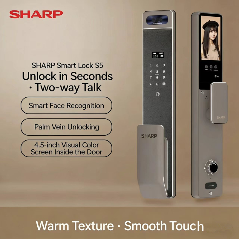 Sharp S5-FV Fully Automatic Sm - огляд і ціна Smart Home Door Lock