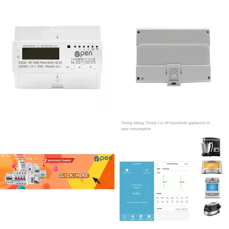 APP 220V 400V Over Under Volta - огляд і ціна Smart Home Wifi
