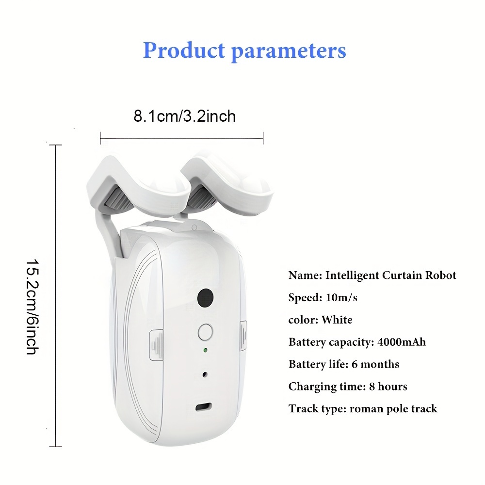 2pcs Wi-Fi Smart Curtain Robot - огляд і ціна Smart Curtain Robot