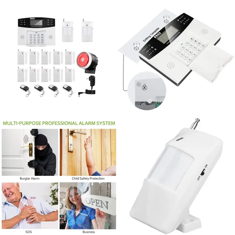 House Burglar Alarm Kit Auto D - огляд і ціна Smart Home Remote Control