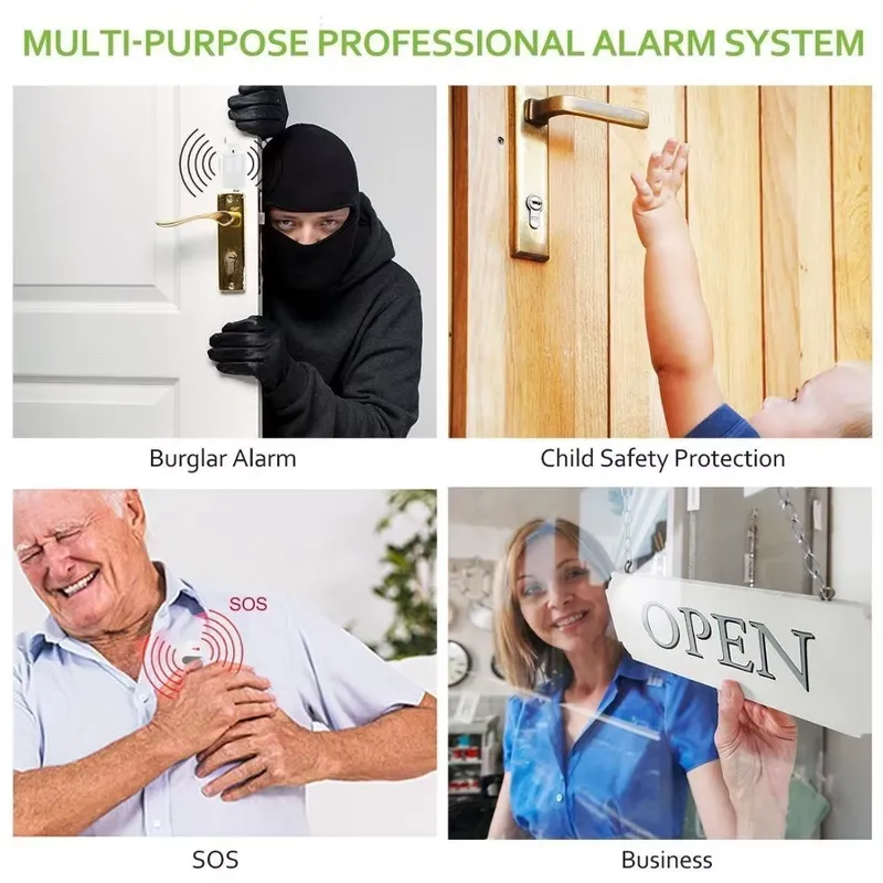 House Burglar Alarm Kit Auto D - огляд і ціна Smart Home Remote Control