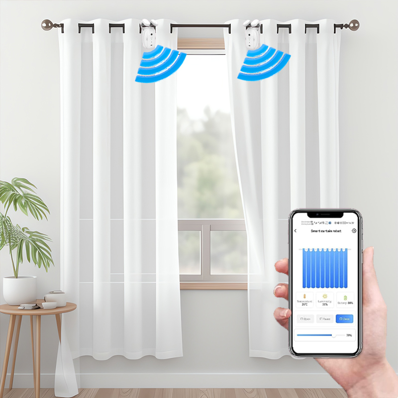 Tuya Wifi BLE Automatic Curtai - огляд і ціна Smart Curtain Robot