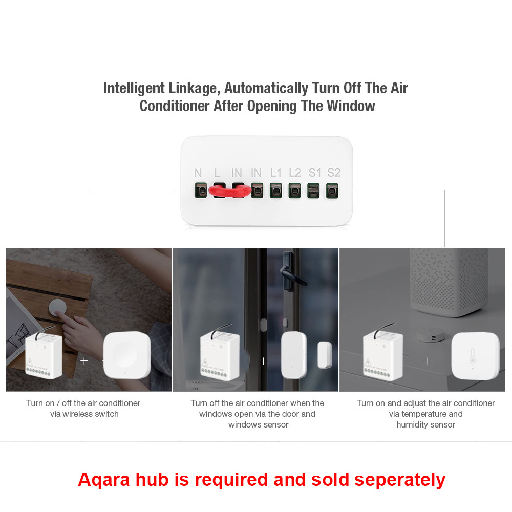 Original Aqara Smart Two-way C - огляд і ціна Smart Home Yeelight