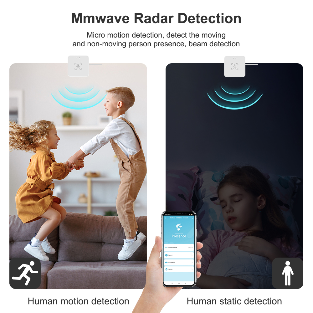Tuya WiFi/ Zigbee Smart Human  - огляд і ціна Smart Home Wifi