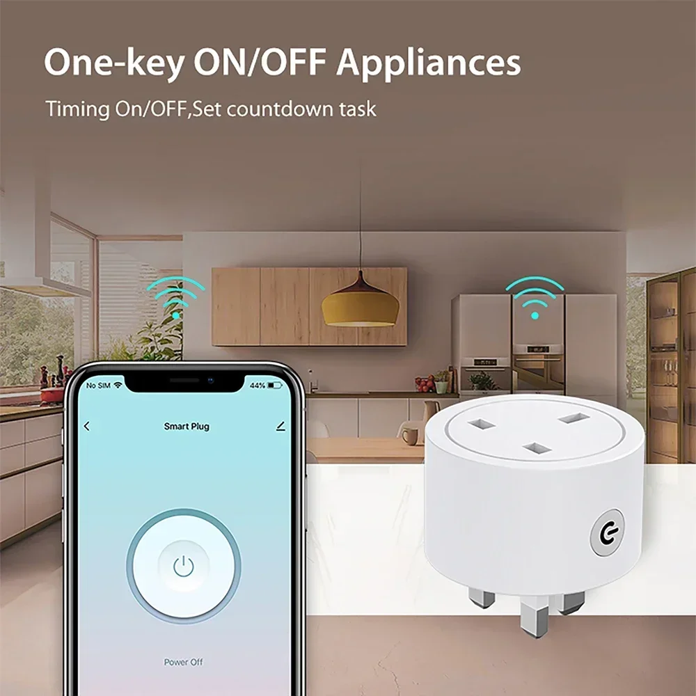 Zigbee Smart Plug 16A UK Socke - огляд і ціна Smart Home Remote Control