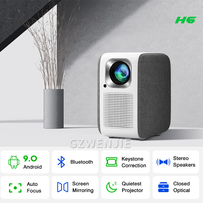 H6 Mini Projector LED 1080P Fu - огляд і ціна Smart Home Tv