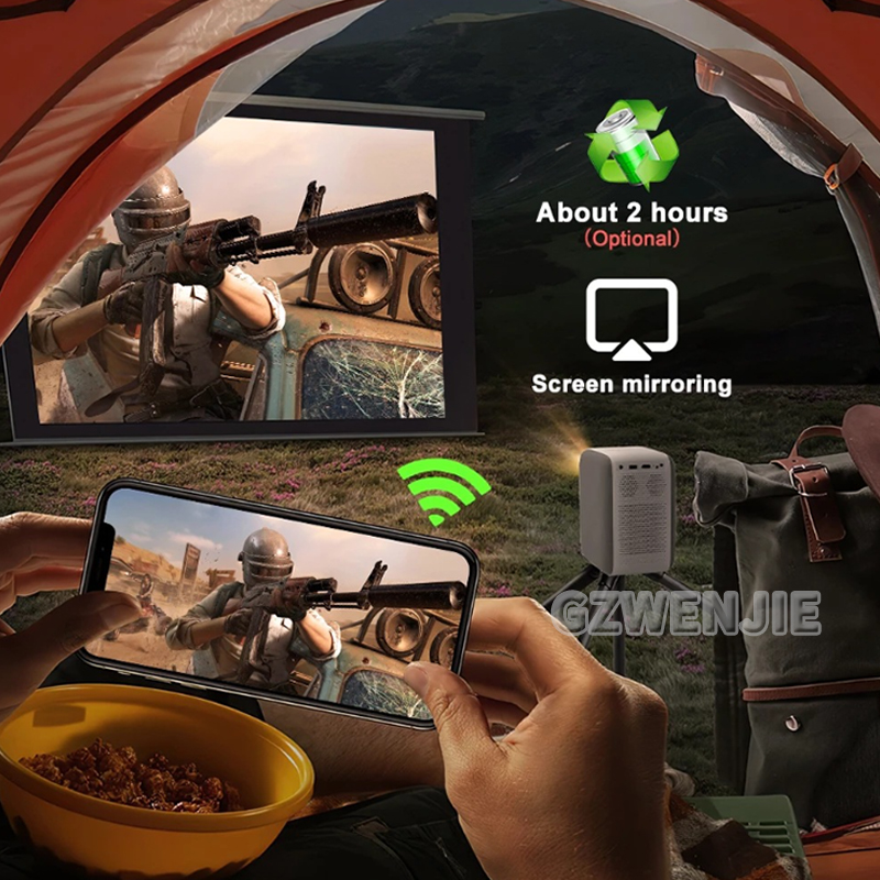 H6 Mini Projector LED 1080P Fu - огляд і ціна Smart Home Tv