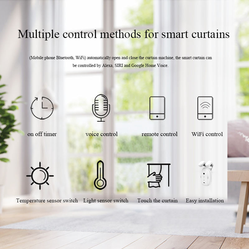 2026new 2025 Zigbee Wifi  Smar - огляд і ціна Smart Curtain Robot