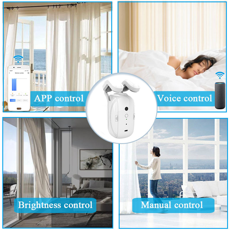 2026new 2025 Zigbee Wifi  Smar - огляд і ціна Smart Curtain Robot