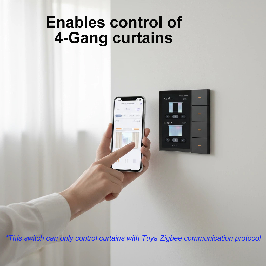 F3-pro Tuya Smart Panel ZigBee - огляд і ціна Smart Home Touchscreen Control Panel