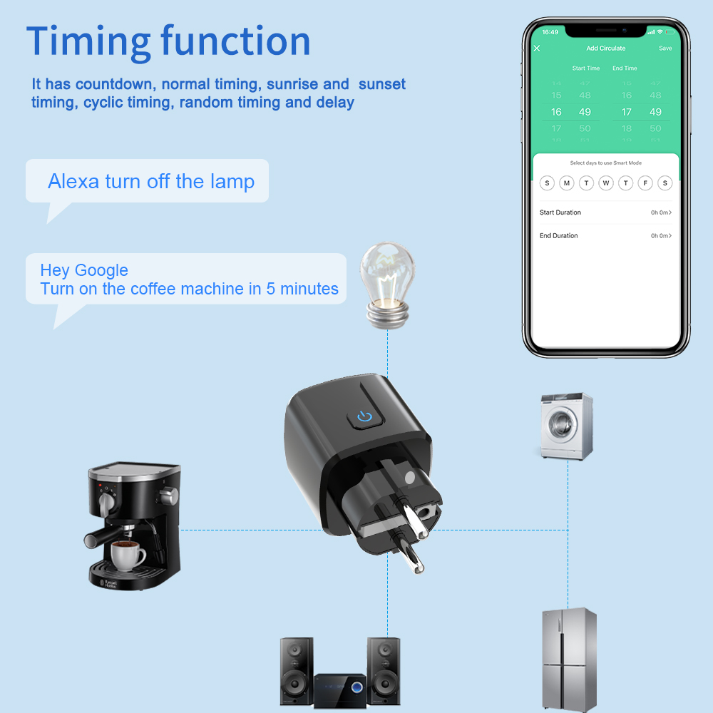 Tuya Smart Socket WiFi Remote  - огляд і ціна Smart Home Web