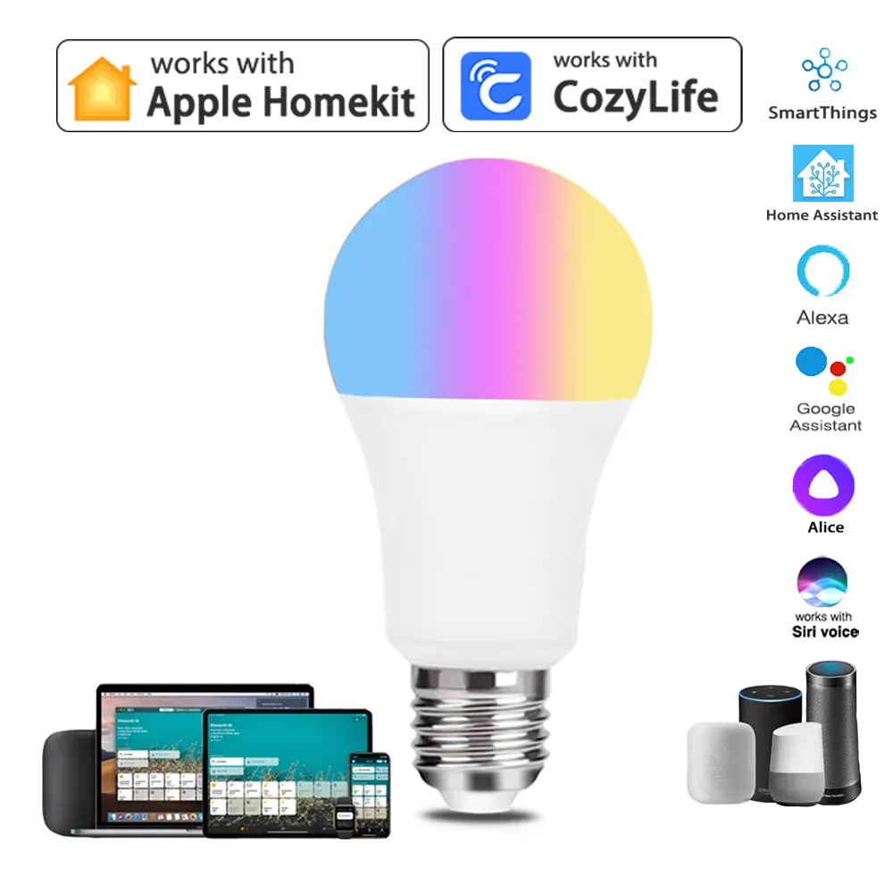 9W WiFi Homekit Light Lamp E27 - огляд і ціна Wifi Led Dimmer