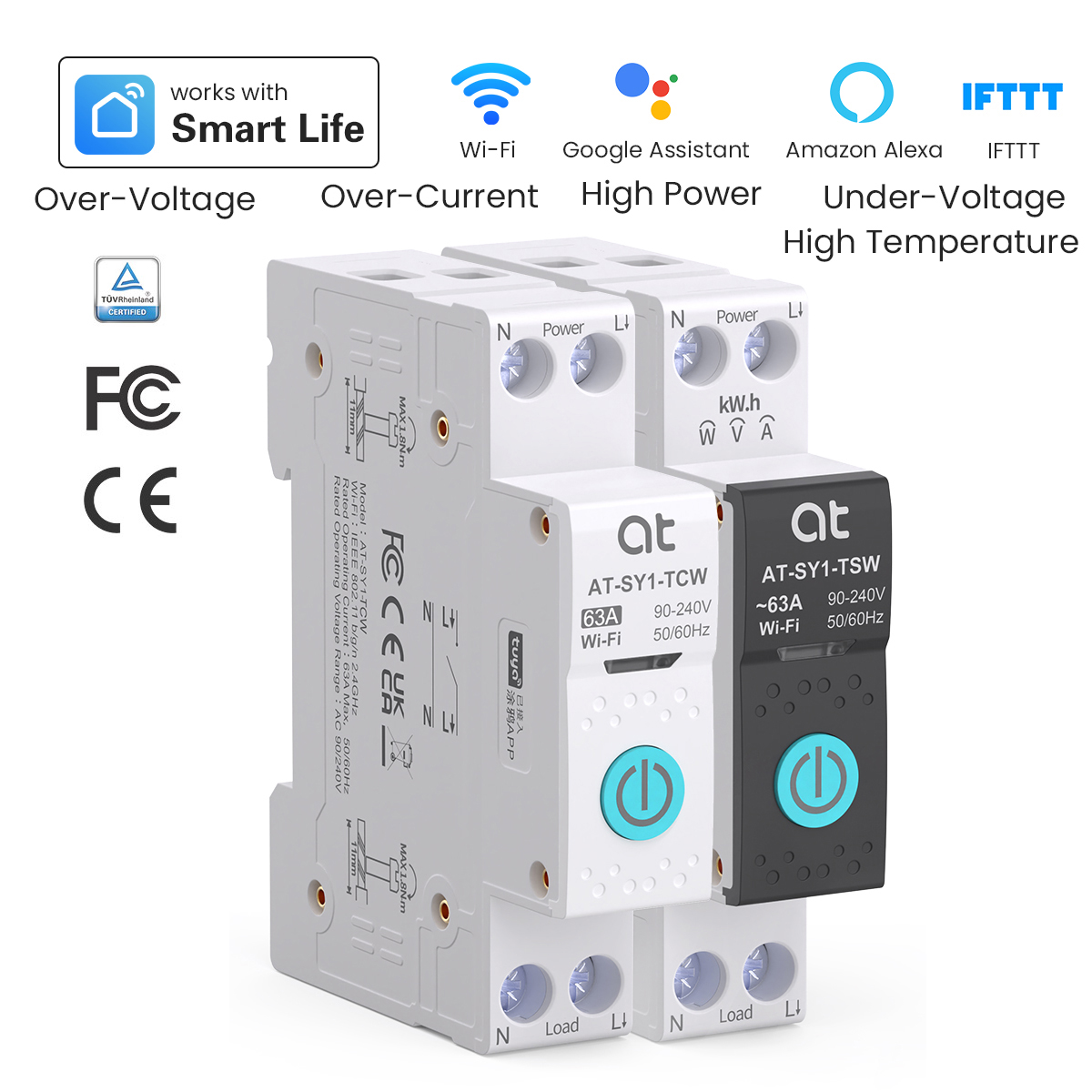 Tuya WiFi Circuit Breaker Smar - огляд і ціна Smart Light Switch