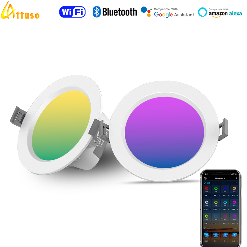 WIFI 5W LED Downlight 85-265V  - огляд і ціна Wifi Led Dimmer